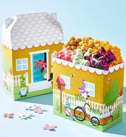 Garden Gnomes House Gift Box